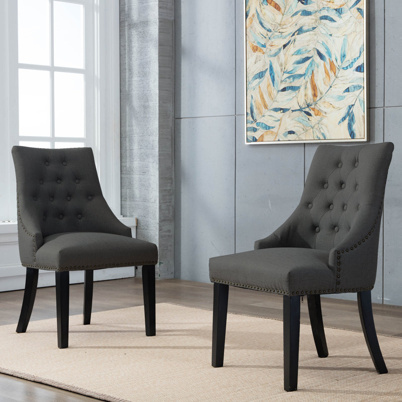 Gracie Oaks Hopkint Tufted Upholstered Parsons Chair & Reviews | Wayfair.ca